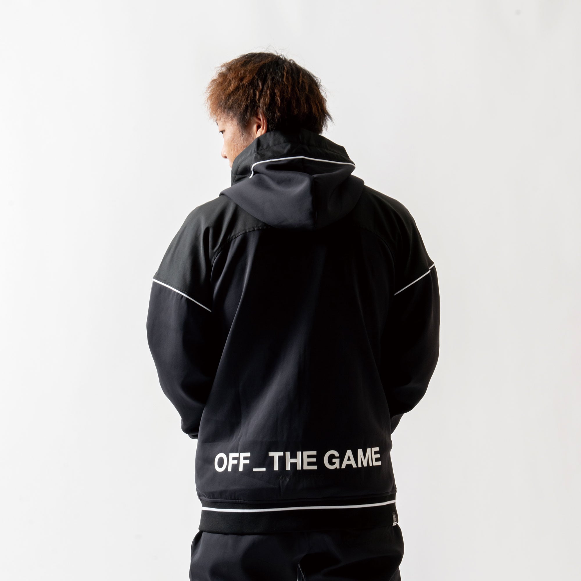 OFF＿THE GAME ジップアップ トラック パーカー